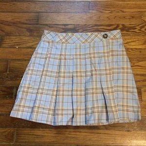 NWOT UO Pleated Plaid Skirt